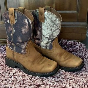 Ariat Camo Boots-Size 13 1/2